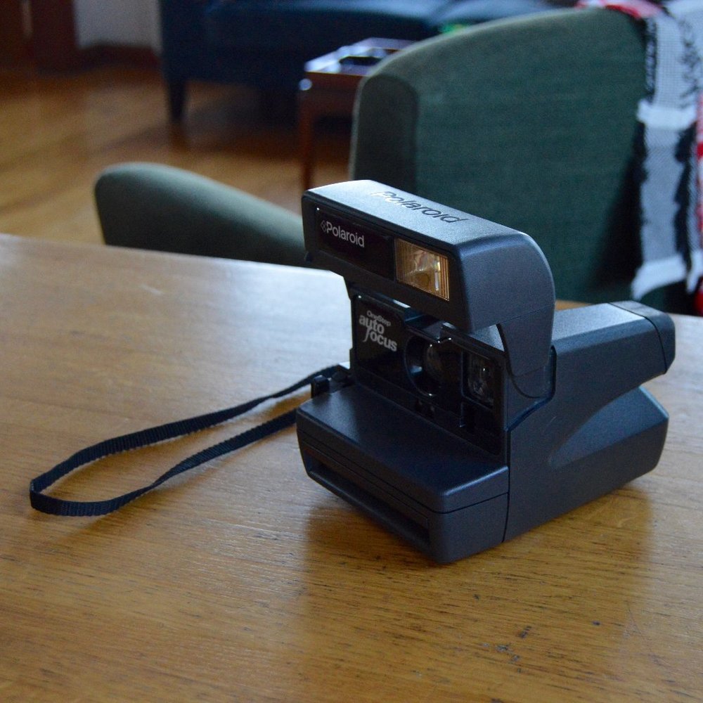 Working Tested Vintage Polaroid OneStep Auto Focus 600 Series Film Camera 1990s